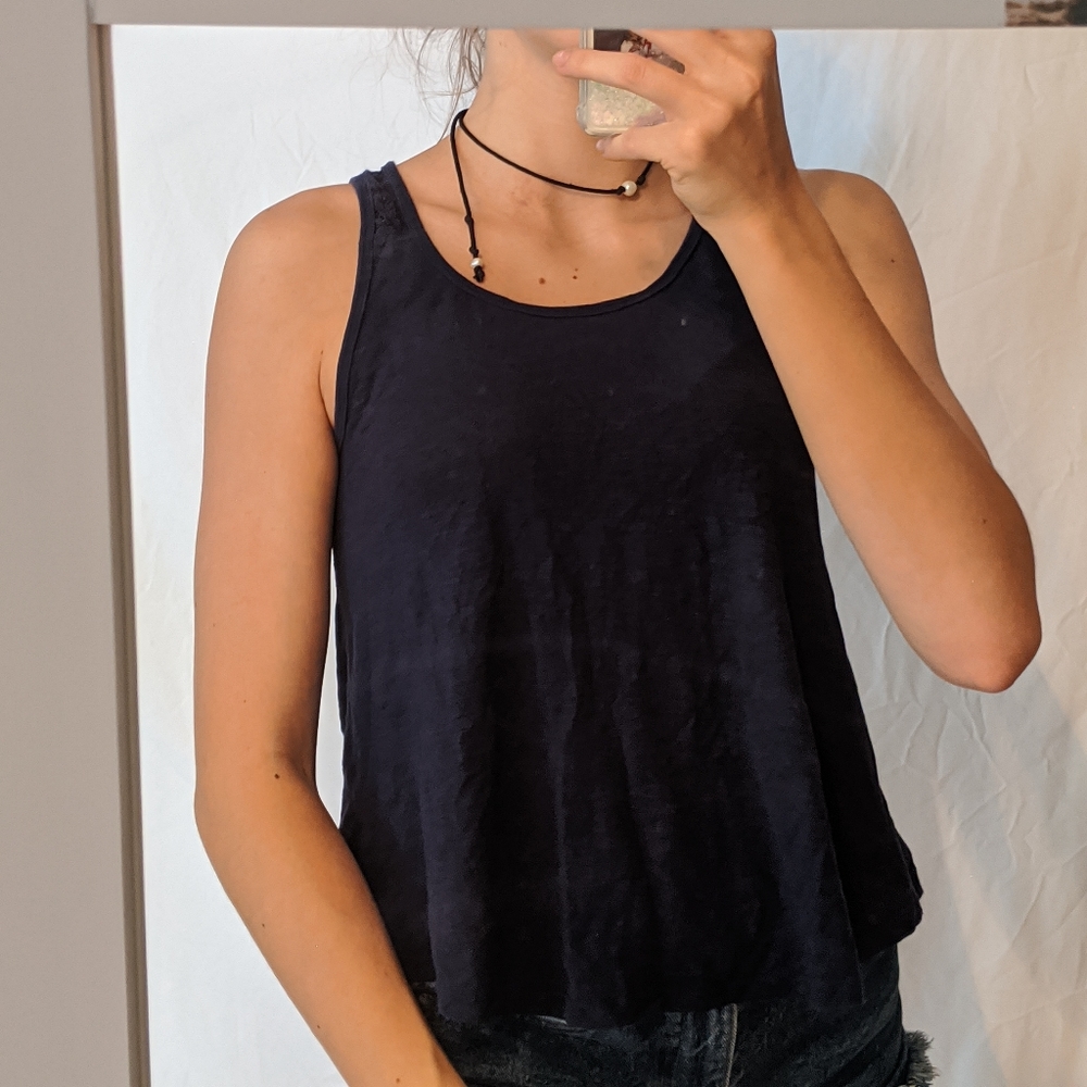 Navy Tank Top